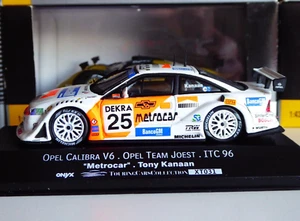 1/43 Vitesse Onyx Opel Calibra V6 Marlboro Metrocar Joest #25 ITC 1996 Kanaan - Foto 1 di 13