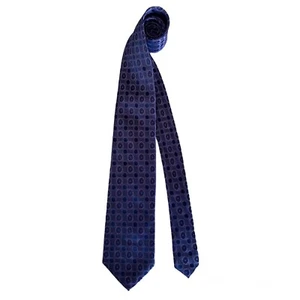 Burma Bibas Krawatte 7 Falten lila geometrisch 100 % Seide 7 Falten 60"/3".1/4 EX ZUSTAND - Bild 1 von 6