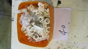 40X HEATING PIPE CLAMPS 15MM - Picture 1 of 2