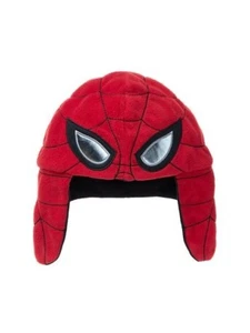New Gap Spiderman MARVEL Winter Hat Boy Lined fleece size XS Ear flap trapper - Picture 1 of 1