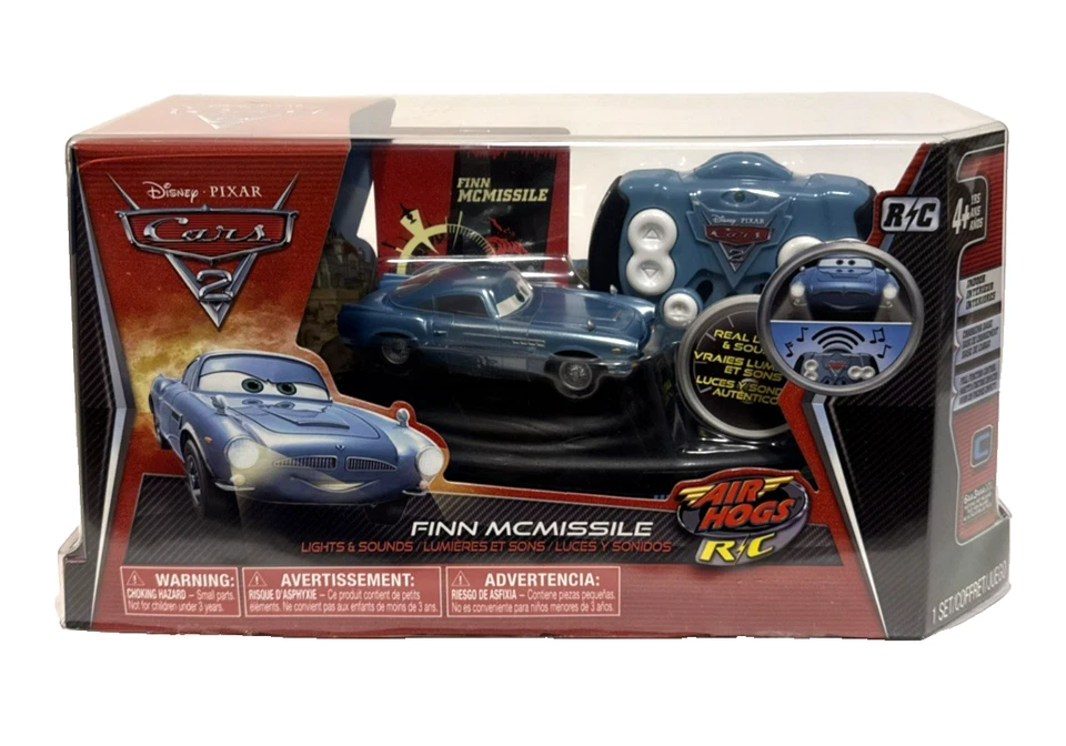 Cars 2 Finn McMissile RC With Lights & Sounds New Sealed - Image 1 of 4