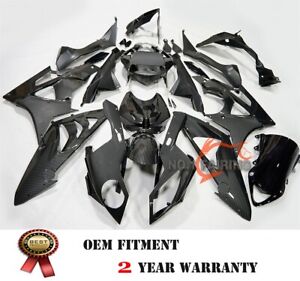 Carbon Fiber Painted ABS Fairing Kit Body Cowling Set For BMW S1000RR 2009-2014