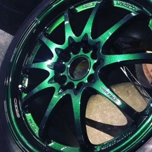 High Gloss Metallic MIDNIGHT GREEN powder coating, 4lbs/1.8kg FREE SHIPPING - Picture 1 of 1
