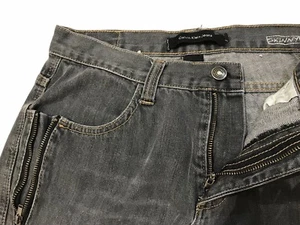 Jeans donna Calvin Klein nero skinny fit taglia 16 con cerniera laterale - Foto 1 di 12