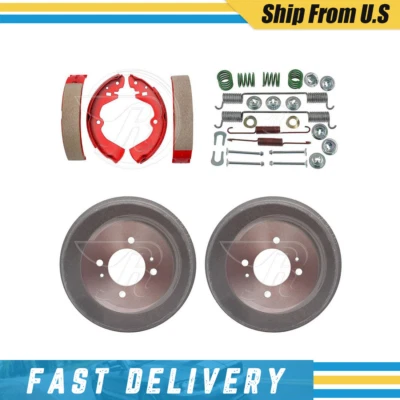 Kit de zapatas de freno y herrajes de batería trasera para Nissan Sentra 1987-1989 Foto 1 de 4