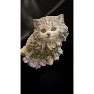 Purrfection Perserkatze Porzellan Figur Franklin Mint von Nancy Matthews - Bild 1 von 12