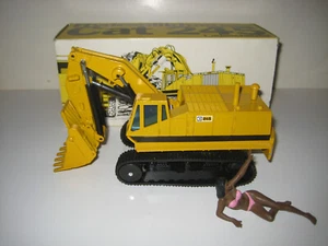 CATERPILLAR 245 BAGGER HOCHLÖFFEL PACMAN LOGO #177.1 NZG 1:50 OVP - Picture 1 of 5