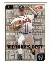 2001 Upper Deck Victory Tom Glavine #653 Atlanta Braves Baseball Card