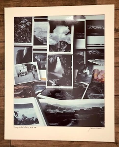 Vintage Bela Kalman Signed Photograph Print "Hommage to Ansel Adams" March 1988 - Picture 1 of 5