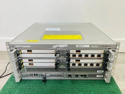 Used - Cisco ASR 1004 Router with ASR1000-RP2,  ASR1000-ESP40, x2 ASR1000-SIP40 - Image 1 of 4