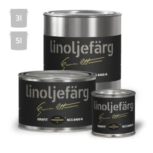 Ottosson Färgmakeri Linseed Oil Paint - Graphite - Picture 1 of 5
