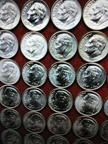 1965-2023-P&D COMPLETE  SET OF ROOSVELT DIME-109 - COINS Cover