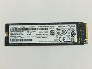 Western Digital PC SN730 SDBPNTY-512G-1101 512 Go SSD M.2 2280 NVMe PCIe 3,0 x4 - Photo 1/6