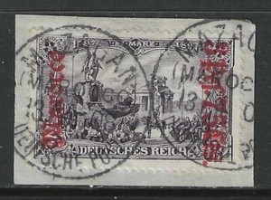 Alemania 1905 oficinas en Marruecos 3,75 Pts. usado, MAZAGAN, firmado $84,00 - Imagen 1 de 1