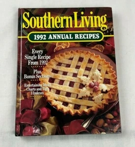 Southern Living 1992 Annual Recipes Cookbook Food Meals Recipes - Picture 1 of 8