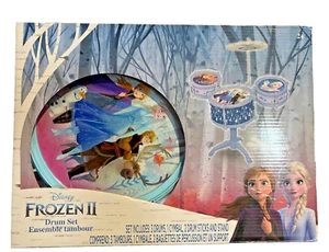 Disney Frozen 2 Drum Set Ensemble Tambour Music Set NEW 2+ - Picture 1 of 3