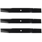 52" 3380 Lawn Mower Blade Set (3) Fits Woods #70117 1/2" Center Hole