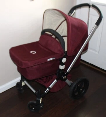 Carrinho de bebê Bugaboo Frog berço com estojo de viagem e acessórios - Imagem 1 de 4