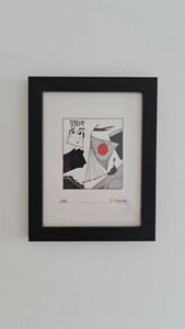 framed Ink drawing - Picture 1 of 2