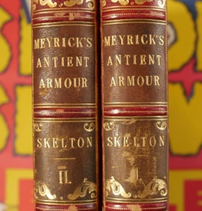 Engraved Illustrations of Antient Armour Joseph Skelton Two Volumes 1854 Edition - Picture 1 of 16