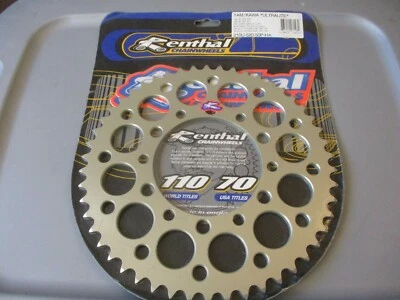 Piñón trasero Renthal Kawasaki Ultralite 50T 1988-1996 ZX600 210U-520-50P-HA NUEVO DE STOCK Foto 1 de 2