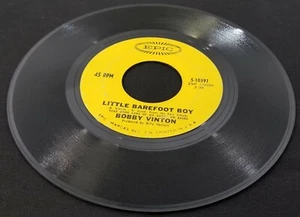 N) Bobby Vinton - I Love How You Love Me - Barefoot Boy - 45 RPM Vinyl Record - Picture 1 of 4