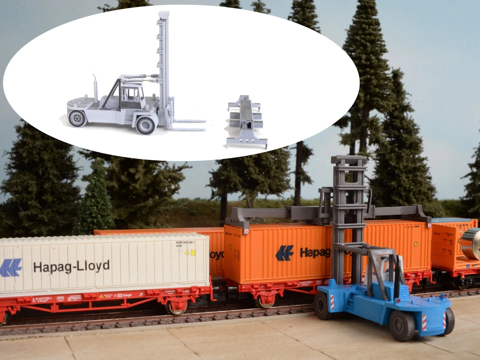 MU N-S00087 - Containerstapler Kalmar - Spur N - NEU - Bild 1 von 1