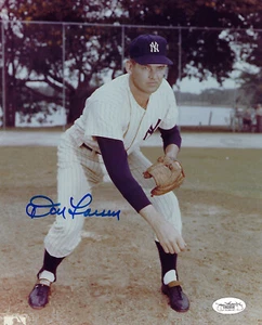 YANKEES Don Larsen signed photo 8x10 JSA COA AUTO Autographed New York - Picture 1 of 2