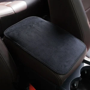 1x Reposabrazos de cuero gamuza Alfombra Reposabrazos Protección Cojín Reposabrazos Negro - Imagen 1 de 5