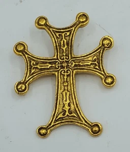 Vintage Metropolitan Museum Of Art Saint Symeon Cross Signed Pendant  - Picture 1 of 6