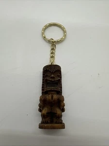 Hawaii Good Luck TIKI Souvenir Figur Schlüsselanhänger Keychain Keychain 4,5" - Bild 1 von 6