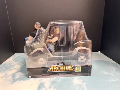 Carro de golf AEW Jazwares Vault Archive paquete de 3 Matt Hardy Kenny Omega Sammy Guevara Foto 1 de 4