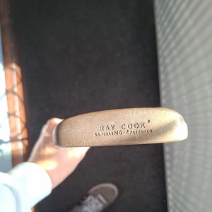 Ray Cook S,A TEXAS MG-2 PATENTED Open Heel & Toe Brass Putter  - Picture 1 of 4