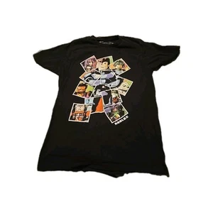 Roblox Boys Size L Short Sleeve Shirt Black Graphics Cotton Preowned Pullover - Picture 1 of 4