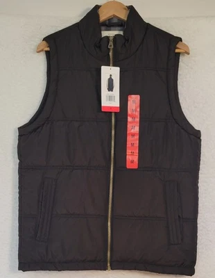 NWT Weatherproof Quilted Puffer Vest Men's Medium Zip Insulated Sleeveless 0829 - Image 1 of 4