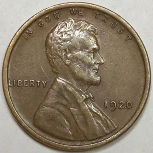 1920-P Lincoln Wheat Cent- Better Grade (Lot#2) - Picture 1 of 2