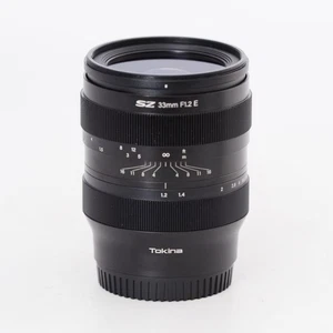 Tokina wide angle prime lens SZ 33mm F1.2 E for Sony E mount manual focus with a - Picture 1 of 9