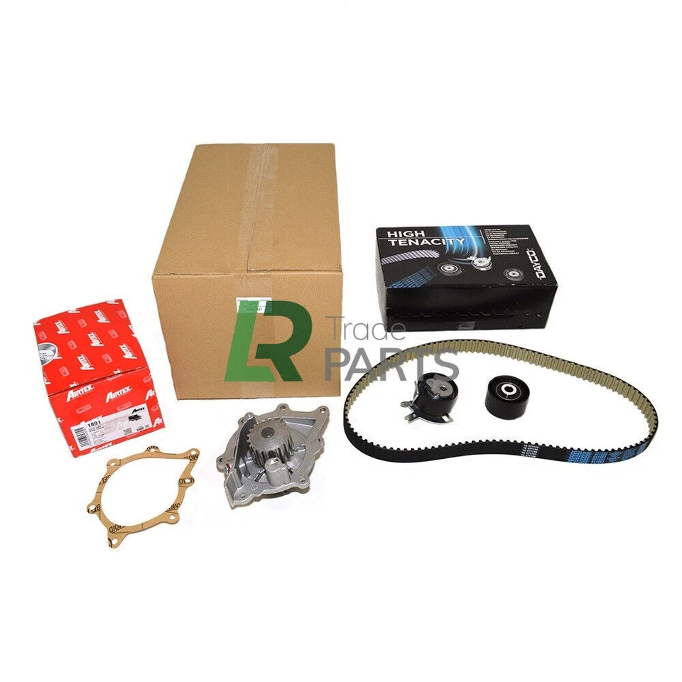 FITS EVOQUE 2.2 DIESEL DAYCO TIMING BELT KIT & AIRTEX WATER PUMP TD4 SD4 - Image 1 of 2