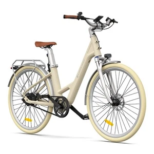 ADO Air28 Pro E-bike, Pedelec, Riemaandrijving, Bafang Motor, Fiets, Geel - Bild 1 von 13