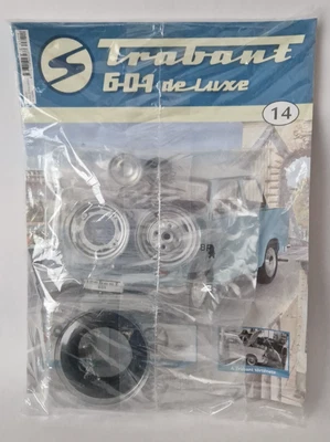 Trabant 601 de Luxe 1:8 Baumodel Nr  Ausgabe 14 DDR PKW 1/8 Hachette Bauteil - Bild 1 von 2