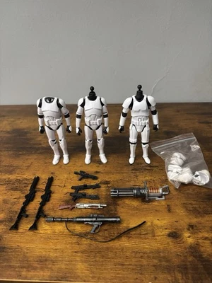 星球大战黑色系列部队套装带 3D 打印头和配件 — 第 1/3 张图片