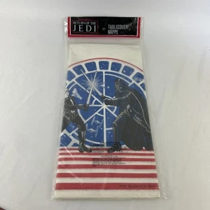 Vintage 1983 Design ware Star Wars Return Of The Jedi Table cover 54”X96” NOS - Picture 1 of 7