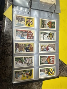 HERALDRY OF FAMOUS PLACES 1966 FULL VINTAGE SET 25 CARDS BY REDDINGS - - Picture 1 of 6