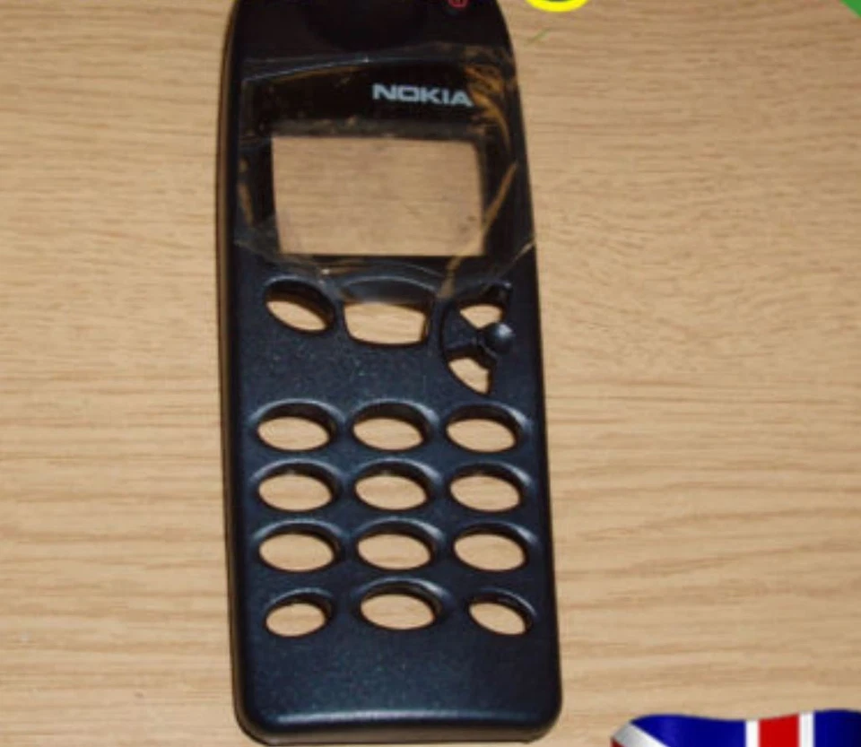 Original Nokia 5110 Frontal Fascia Cubierta Carcasa Lente Grado A/B Negro Foto 1 de 1