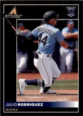 2022 Panini Chronicles Pinnacle Julio Rodriguez Rookie Seattle Mariners #12 - Image 1 of 2