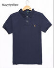 Men Ralph Lauren Polo Shirt Polo T-Shirt Tops Casual Shirts With Logo Cotton UK