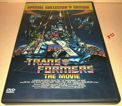 Transformers DVD 80s Animated Movie Optimus Prime Megatron Bumblebee Arcee Galva - Image 1 of 4