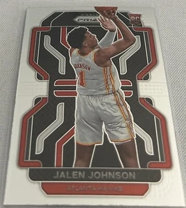 2021-22 Panini Prizm Basketball Jalen Johnson Atlanta Hawks Rookie #305 - Bild 1 von 3