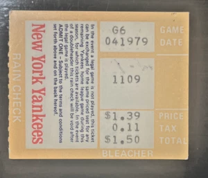 1979 (4/19/79) NY YANKEES TICKET STUB v. BALTIMORE ORIOLES JIM PALMER WIN #217 - Picture 1 of 2