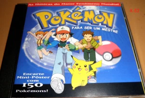 Pokemon soundtrack CD w Poster foreign release version of To Be A Master - Picture 1 of 3